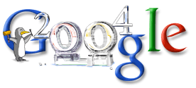 Google Bonne année ! - 1er janvier 2004